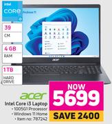 Acer Intel Core i3 Laptop