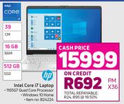 HP Intel Core i7 Laptop