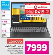 Lenovo Intel Core i3 Laptop