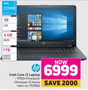 HP Intel Core i3 Laptop