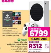 Xbox Series S Fortnite & Rocket League Bundle
