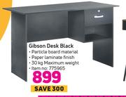 Gibson Desk Black