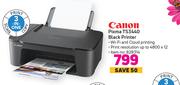 Canon Pixma TS3440 Black Printer