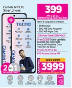 Tecno Camon 17P LTE Smartphone-Each