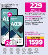 Samsung Galaxy A03 Core 4G Smartphone-Each