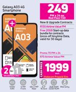 Samsung Galaxy A03 4G Smartphone-Each