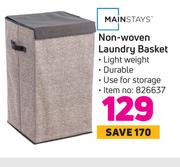 Mainstays Non Woven Laundry Basket