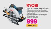 Ryobi 1500W Circular Saw 185mm
