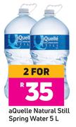 Aquelle Natural Still Spring Water-For 2 x 5Ltr