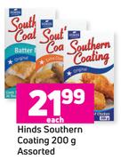 Hinds Southern Coating 200g Assorted- Each