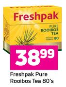Freshpak Pure Rooibos Tea-80's Pack