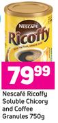 Nescafe Ricoffy Soluble Chicory And Coffee Granules- 750g