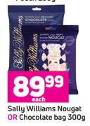 Sally Williams Nougat Or Chocolate Bag 300g-Each