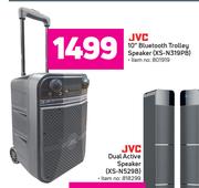 JVC 10" Bluetooth Trolley Speaker XS-N319PB
