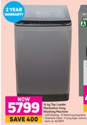 Defy 14Kg To Loader Manhattan Grey Washing Machine