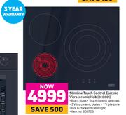 Defy Slimline Touch Control Electric Vitro Ceramic Hob DHD601