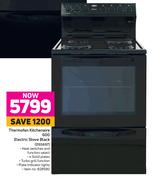Defy Thermofan Kitchenaire 600 Electric Stove Black DSS697
