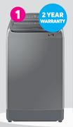 Samsung 19Kg Top Loader Black Washing Machine WA19T6260BV/FA