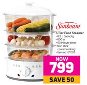 Sunbeam 3 Tier Food Steamer