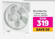 Logik 30cm Box Fan