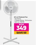 Logik 40cm Pedestal Fan
