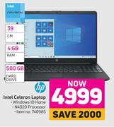 HP Intel Celeron Laptop
