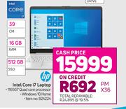HP Intel Core i7 Laptop
