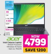 Acer Intel Celeron Laptop