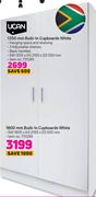 Ucan 1350mm Built In Cupboards White