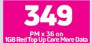 2 x Vivo Y21s 4G Smartphone-On 1GB Red Top Up Core More Data + On Promo 70