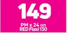 Xiaomi Redmi 9A 4G Smartphone-On Red Flexi 130