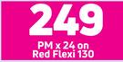 Vivo Y01 4G Smartphone-On Red Flexi 130