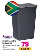 Formosa 65L Ribbon Laundry Basket