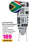 Laundry House 92cm Ironing Board
