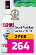 Count Pushkin Vodka-For 2 x 750ml