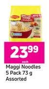 Maggi Noodles Assorted-5 x 73g Each