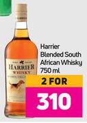 Harrier Blended South African Whisky-For 2 x 750ml 