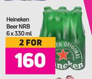 Heineken Beer NRB-For 2 x 6 x 330ml