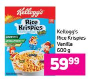 Kellogg's Rice Krispies (Vanilla)-600g 