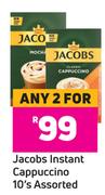 Jacobs Instant Cappuccino Assorted-For Any 2 x 10's Pack