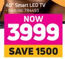 Samsung 40" (101cm) Smart LED TV
