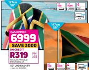 Hisense 50" (127cm) UHD Smart TV