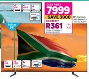 Hisense 58" (147cm) Premium UHD Smart TV