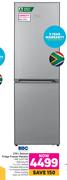 KIC 239L Bottom Fridge Freezer Metallic KBF 525/1 ME