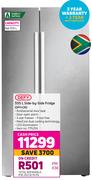 Defy 555L Side By Side Fridge DFF436