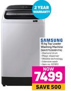 Samsung 15Kg Top Loader Washing Machine WA15T5260BY/FA