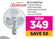 Sunbeam 40cm Wall Fan