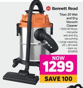 Bennett Read Titan 20 Wet & Dry Vacuum Cleaner