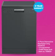 Defy 13 Place Dishwasher (Manhattan Grey) DDW23
