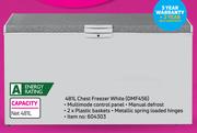 Defy 481Ltr Chest Freezer (White) DMF456